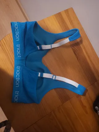 Sujetador deportivo Triaction azul