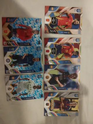 Lote de 8 cartas FIFA 365