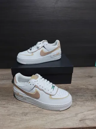 Nike Air Force 1 Shadow Beige/Blanco