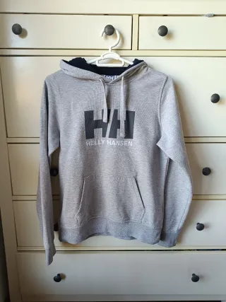 Sudadera Helly Hansen con capucha unisex gris