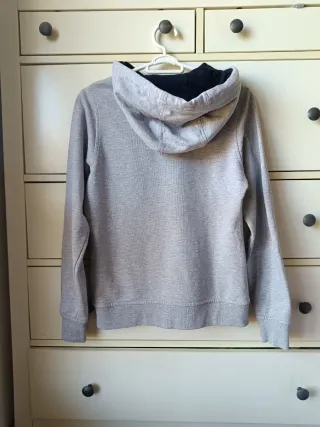 Sudadera Helly Hansen con capucha unisex gris