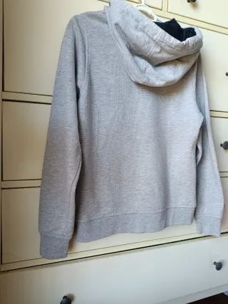 Sudadera Helly Hansen con capucha unisex gris