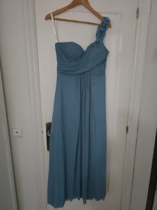 Vestido de fiesta azul