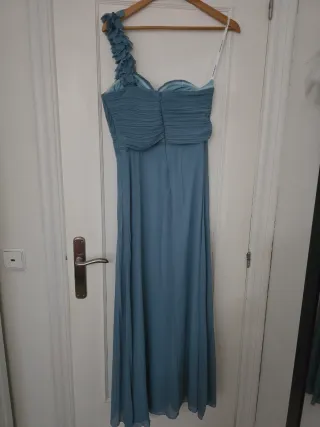 Vestido de fiesta azul
