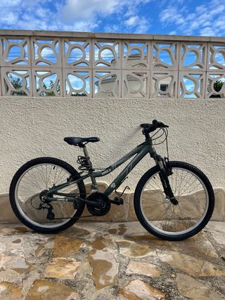 Bicicleta Infantil Montaña Verde