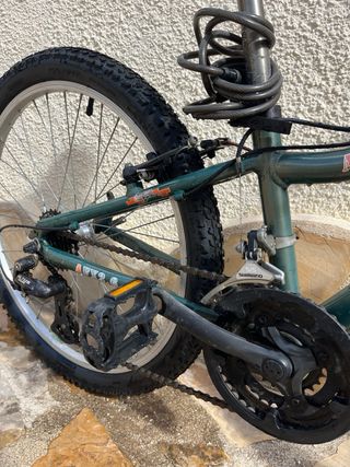 Bicicleta Infantil Montaña Verde