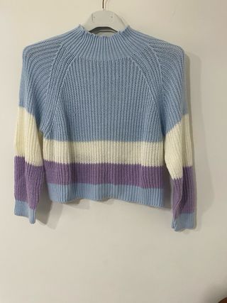 Maglione a righe