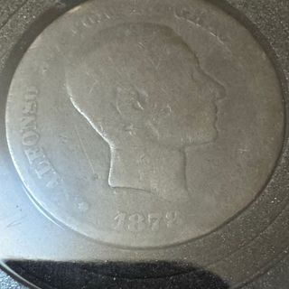 2 Monedas 10 Céntimos Alfonso XII 1878