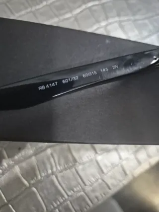 Occhiali da sole Ray-Ban neri uomo