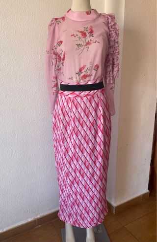 Conjunto Matilde Cano Falda Talla 40 Nuevo con eti
