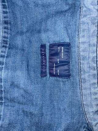 Camisa vaquera Zara azul