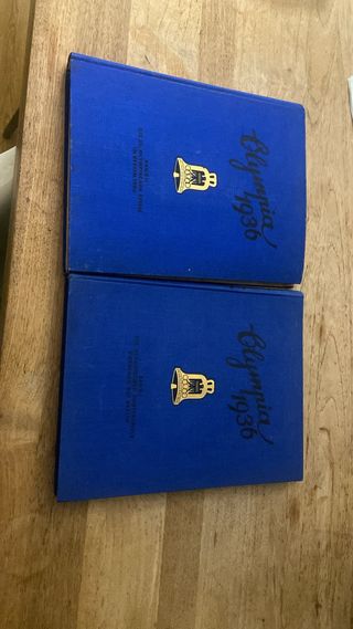 Lotto 2 Libri Olympia 1936 Berlin