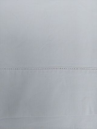 Tris lenzuola singole cotone bianche