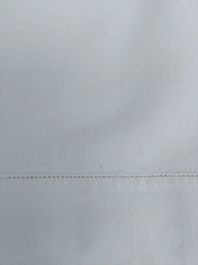 Tris lenzuola singole cotone bianche