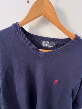 Polo Ralph Lauren Suéter Azul Talla L