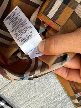 Camicia Burberry Uomo M - Beige Check