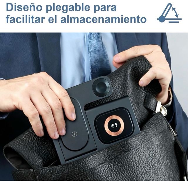 Cargador Inalámbrico 3 en 1