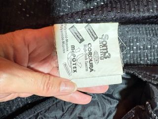 Chaqueta de motorista negra