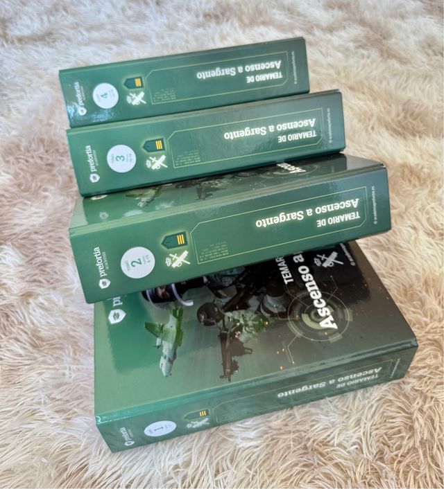 Temario Ascenso Sargento Guardia Civil 2024.