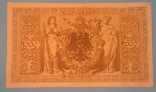 Banconota 1000 Marchi Tedeschi Reichsbanknote