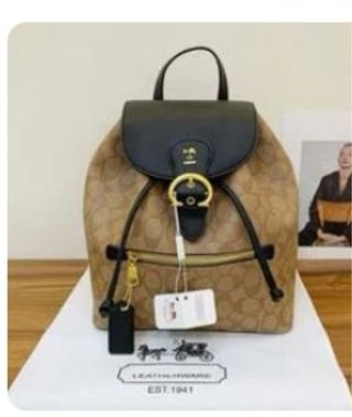 Mochila Coach Nova Sem Etiqueta