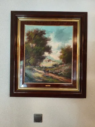 Cuadro paisaje.