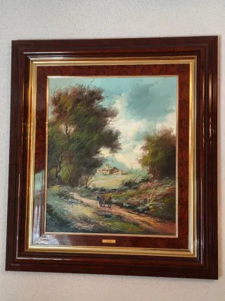 Cuadro paisaje.