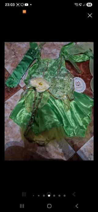 Disfraz de Hada Verde