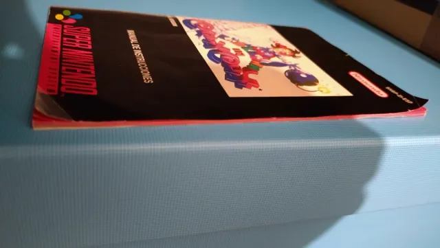 Instrucciones PAL España Crazy Chase SuperNintendo