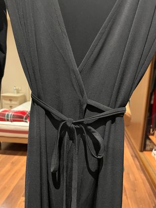 Vestido Mango Negro Talla Única