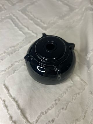 Extractor de zumos transparente y negro