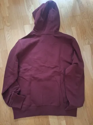 Sudadera Nike Club cremallera burdeos Talla L
