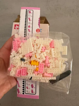 Bloques de construcción Hello Kitty DIY
