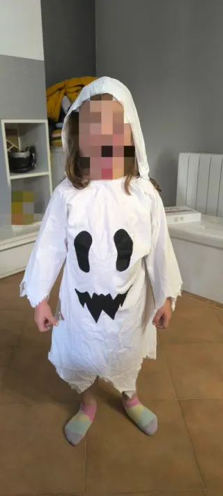 Disfraz Fantasma Halloween 4 Años