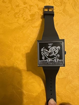 Reloj Swatch Keith Haring Negro