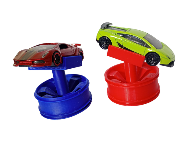 Soportes expositores para coches Hot Wheels