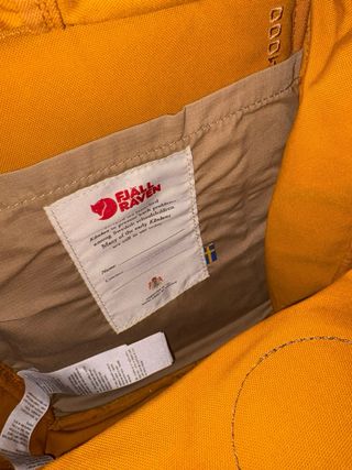 Mochila Fjällräven Kanken Mini Mostaza