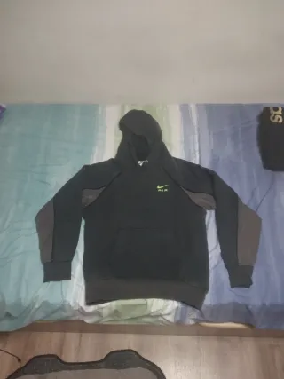 Sudadera Nike Air Negra y Gris