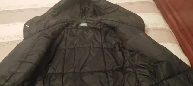 Abrigo Negro Mugling Talla XL