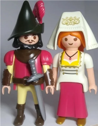 Playmobil Pareja Nobles Medievales