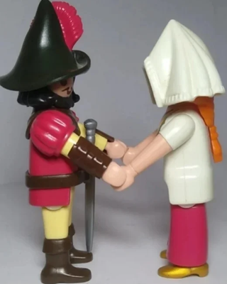 Playmobil Pareja Nobles Medievales