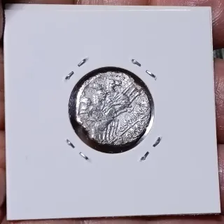 Denario Romano Argento 137 a.C.