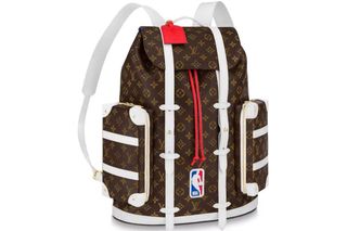 Mochila Louis Vuitton Marrón y Blanca