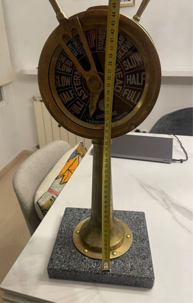 Telégrafo de Barco Chadburns 1960 de Liverpol UK