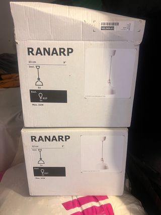 Lámpara colgante RANARP Ikea
