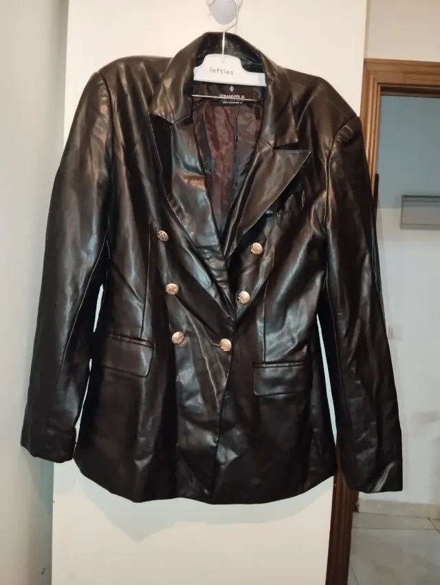 Blazer Stradivarius Negro