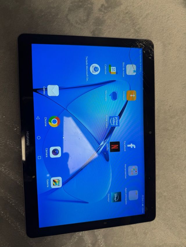 Tablet Huawei Negra y Azul