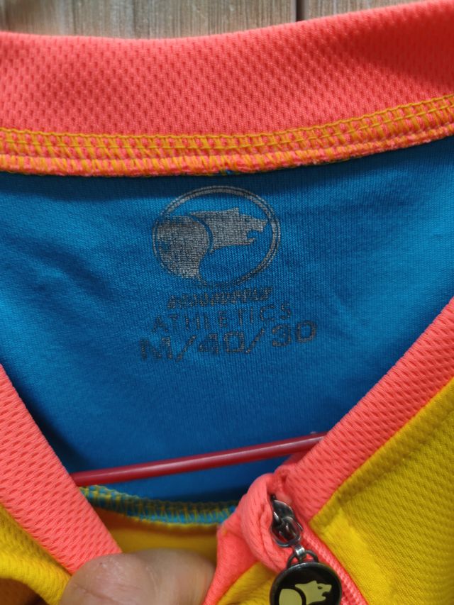 Maillot Karhu Vintage Amarillo y Azul