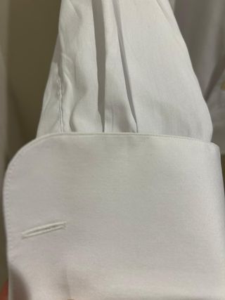Camisa esmoquin Emidio Tucci blanca
talla 38 