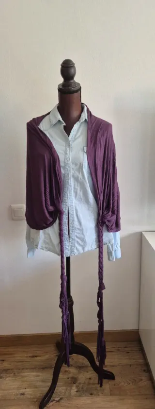 Pashmina Xdye Morada 